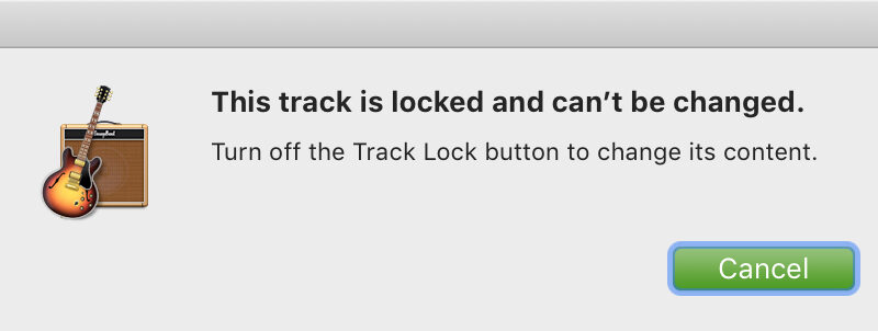 Come bloccare e sbloccare le tracce in GarageBand su Mac