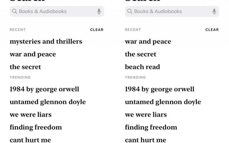 Come cercare nell'applicazione Apple Books su iPhone e iPad