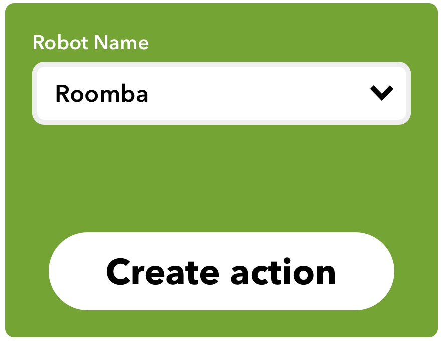 Come controllare Roomba con Siri Creare azione