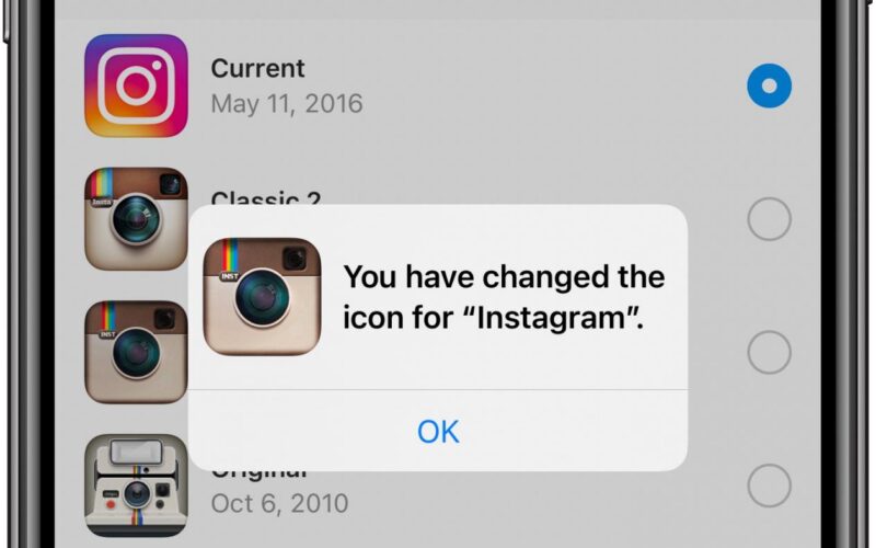 Come ripristinare l'icona originale di Instagram o utilizzare una delle sue icone personalizzate nella schermata iniziale