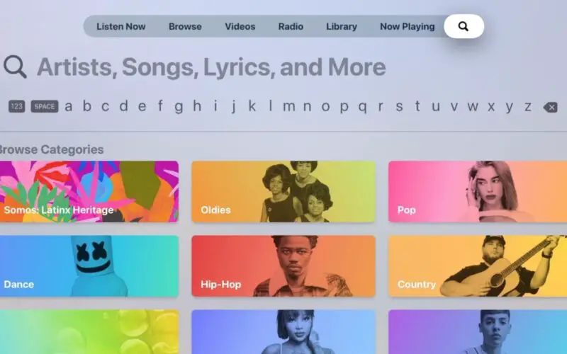 Guida: Come utilizzare l'applicazione Apple Music su Apple TV
