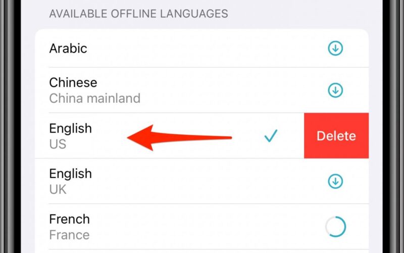 Come scaricare le lingue nell'applicazione Translate sul vostro iPhone o iPad per la traduzione offline