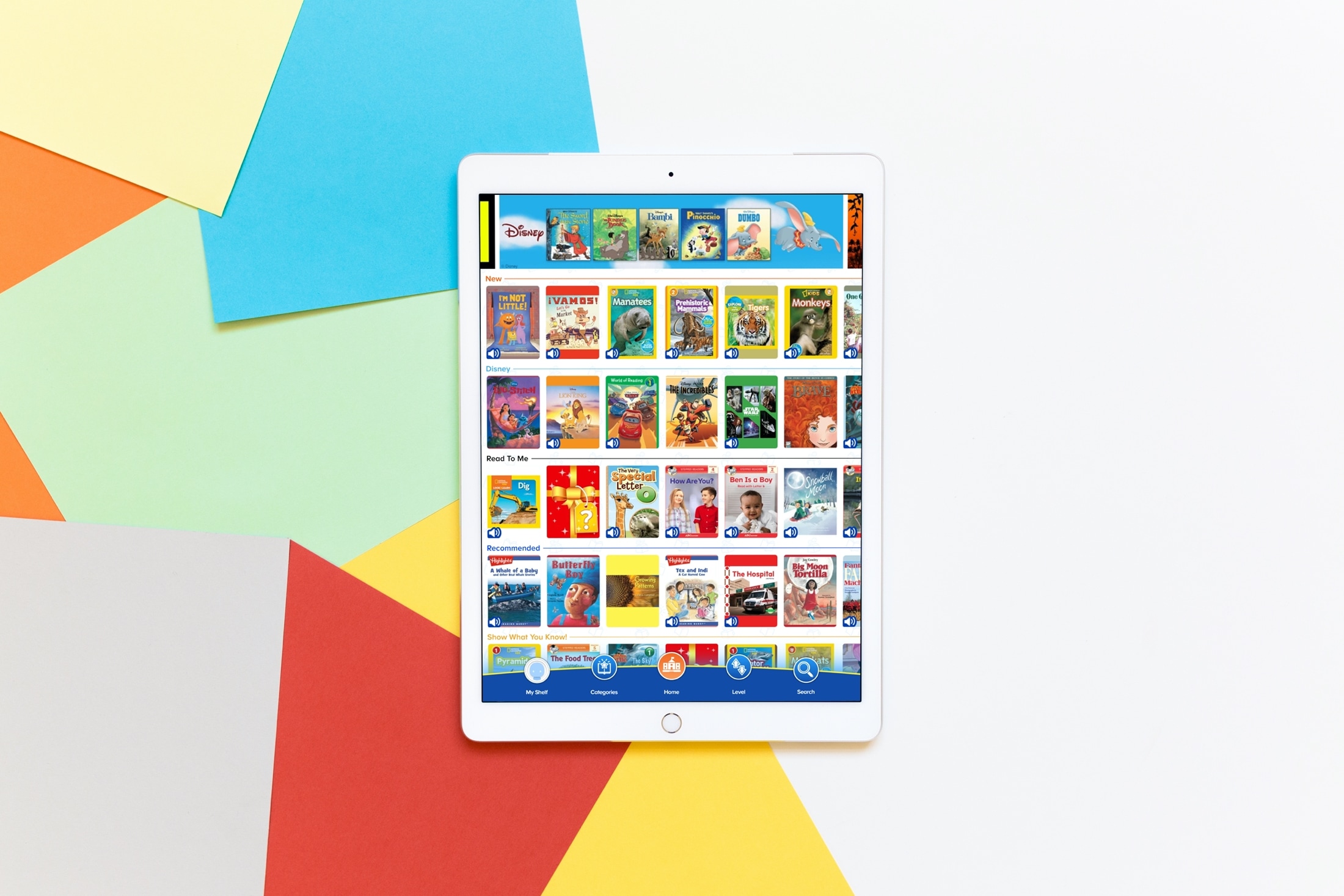 App per bambini Libri iPad iPhone - ReadingIQ