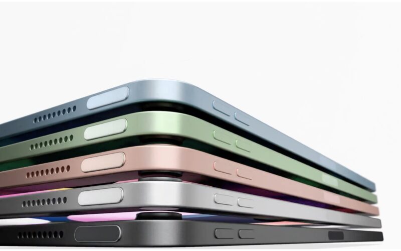 Materiali di marketing per il nuovo ‌iPad‌ Air nei negozi al dettaglio prima del lancio