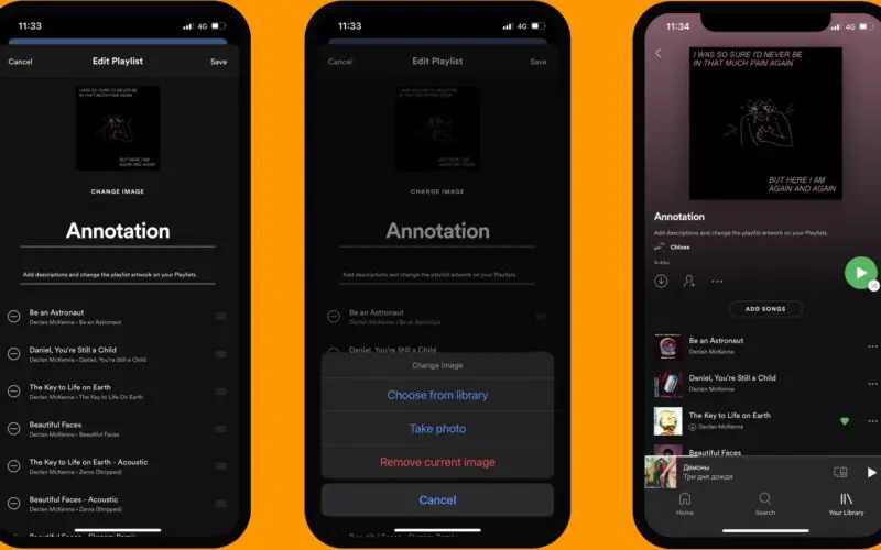 L'annotazione consente agli utenti di Spotify di aggiungere descrizioni e copertine personalizzate alle playlist musicali