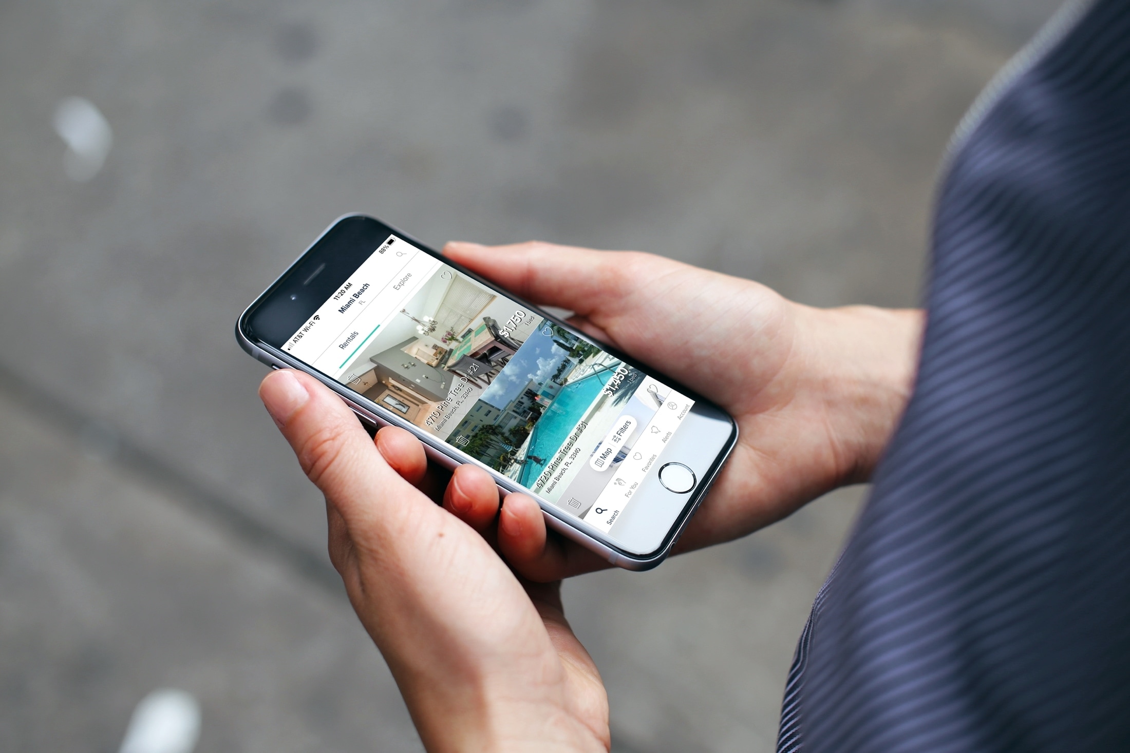 App per l'affitto di appartamenti - HotPad su iPhone
