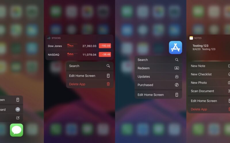 Colora i menu 3D Touch e Haptic Touch nella schermata principale con Koi