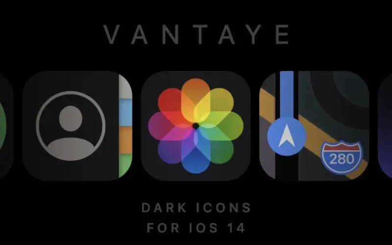 Surenix lancia Vantaye, un tema di icone compatibile con la modalità oscura per tutti i dispositivi iOS 14