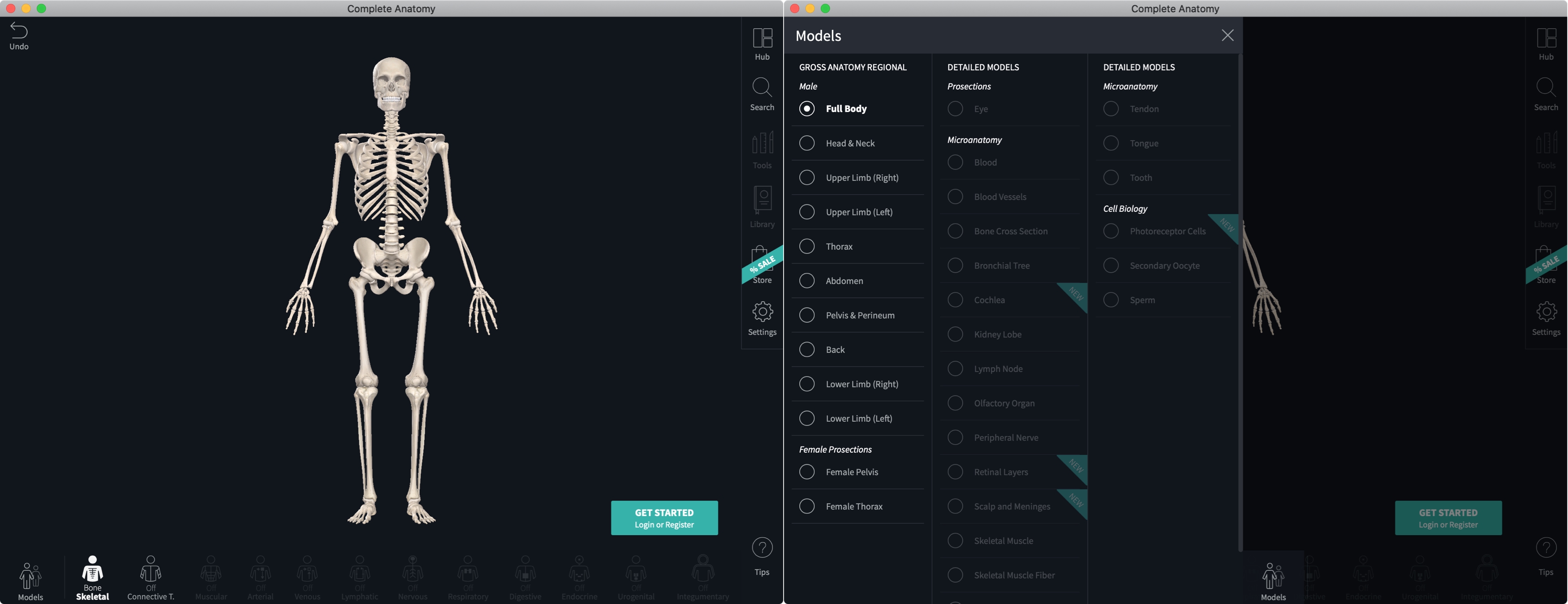 App completa Anatomy 21 per Mac