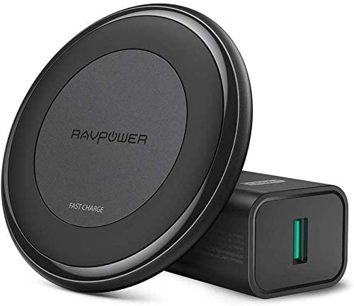 Caricabatterie wireless veloce RAVPower per iPhone e AirPods
