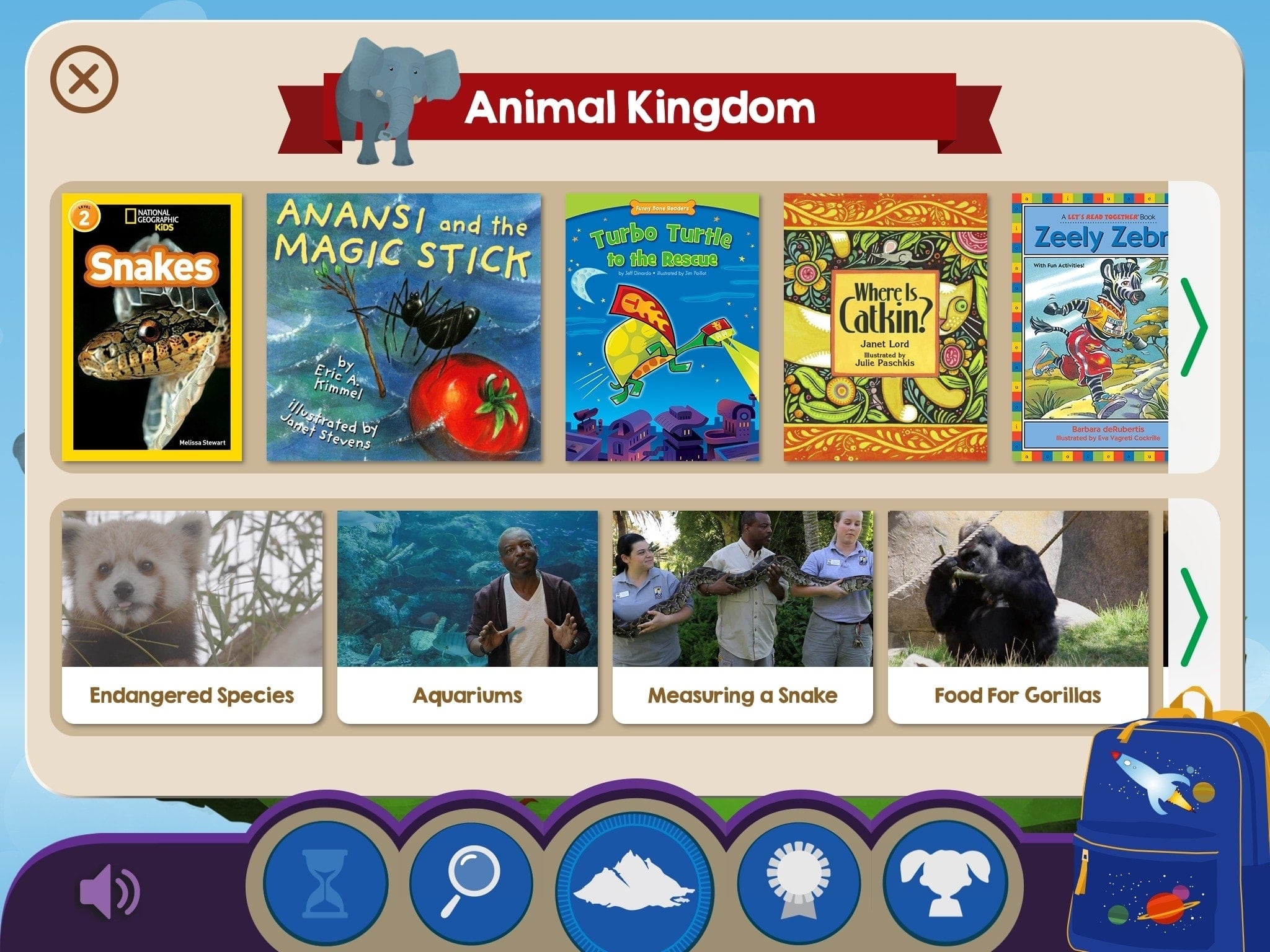 Skybrary Kids Books App iPad