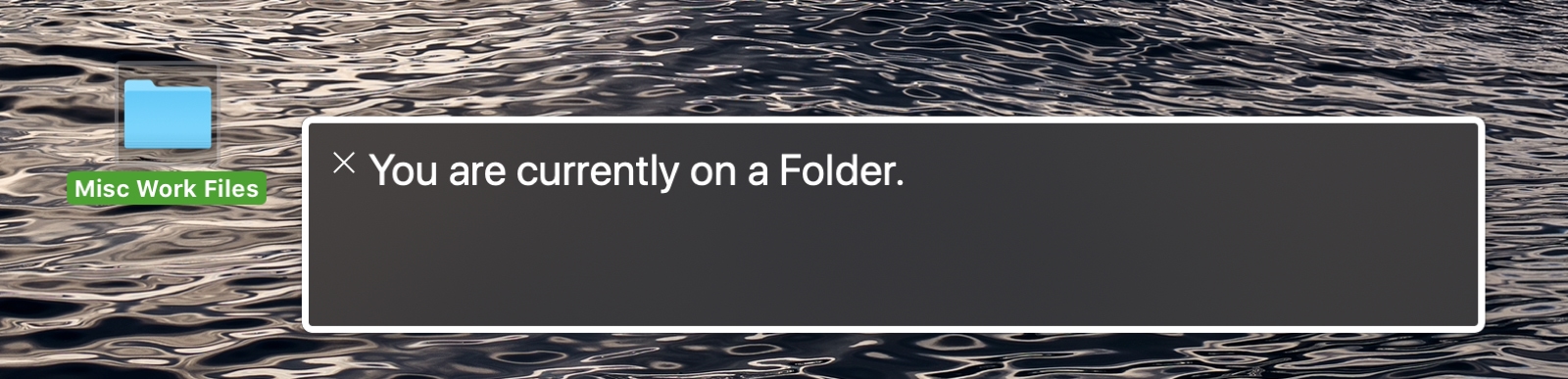 Navigare sul desktop su Mac utilizzando VoiceOver