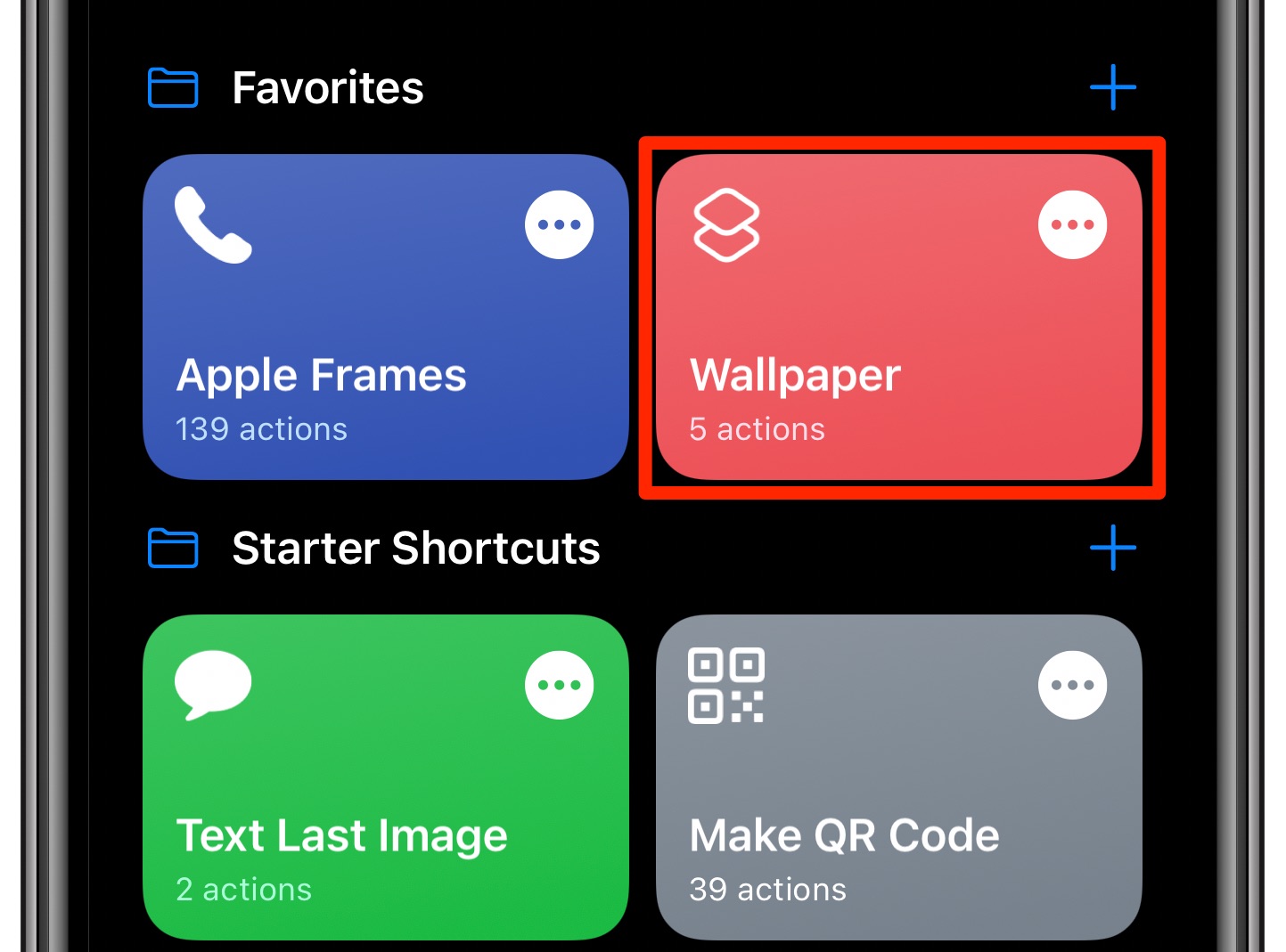 cambia automaticamente lo sfondo dell'iPhone: lo script Wallpaper nell'app Shortcuts