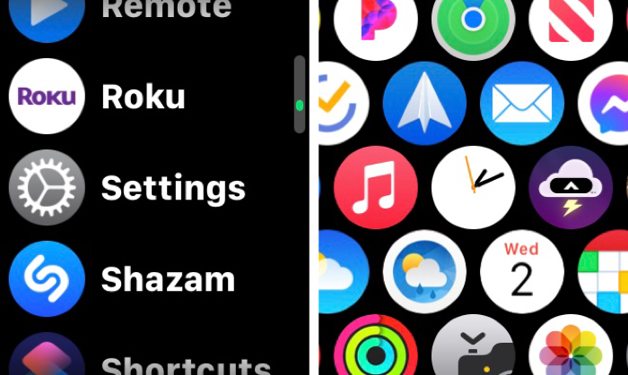App per Apple Watch
