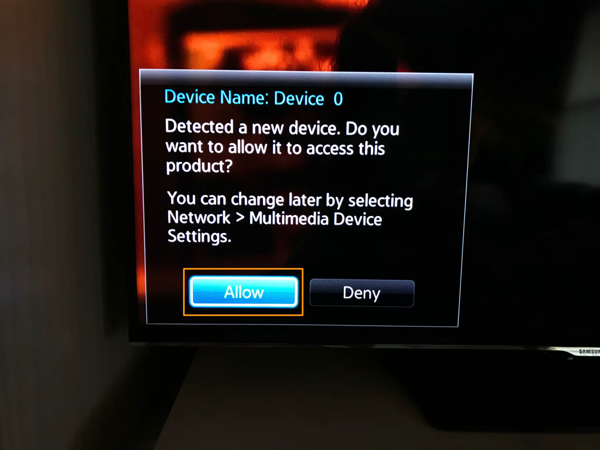 Consenti il ​​mirroring di iPhone su Samsung TV