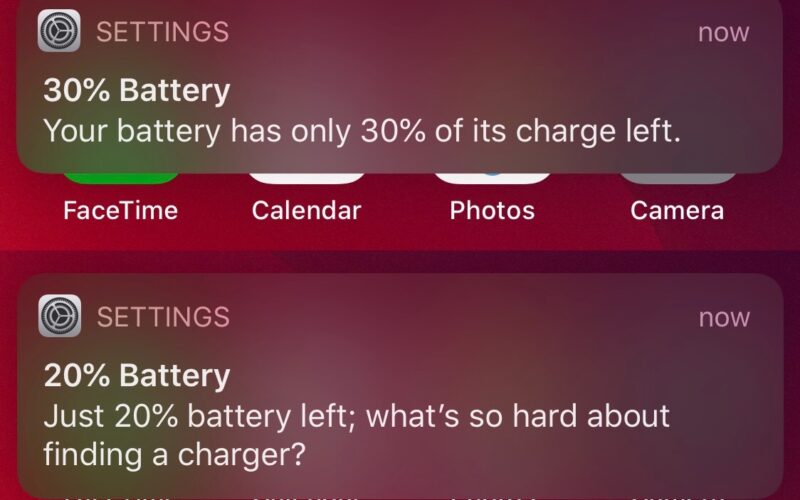 Questa modifica infastidisce gli utenti di iPhone sulla loro batteria scarica fino a quando non la caricano