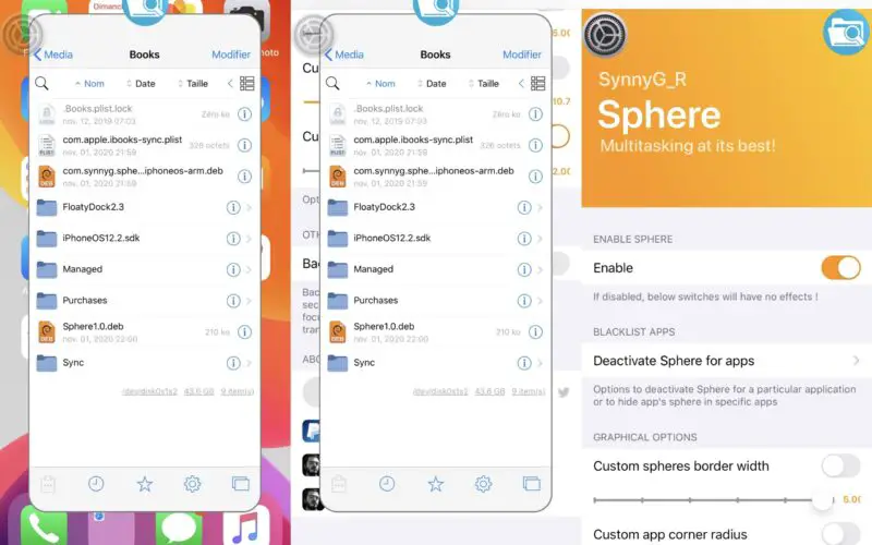 Sphere porta un'interfaccia utente multitasking ispirata a Chat Heads sugli iPhone jailbroken