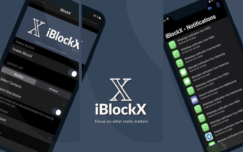 iBlockX offre ai jailbreaker un controllo più profondo sulle notifiche in arrivo rispetto a Do Not Disturb