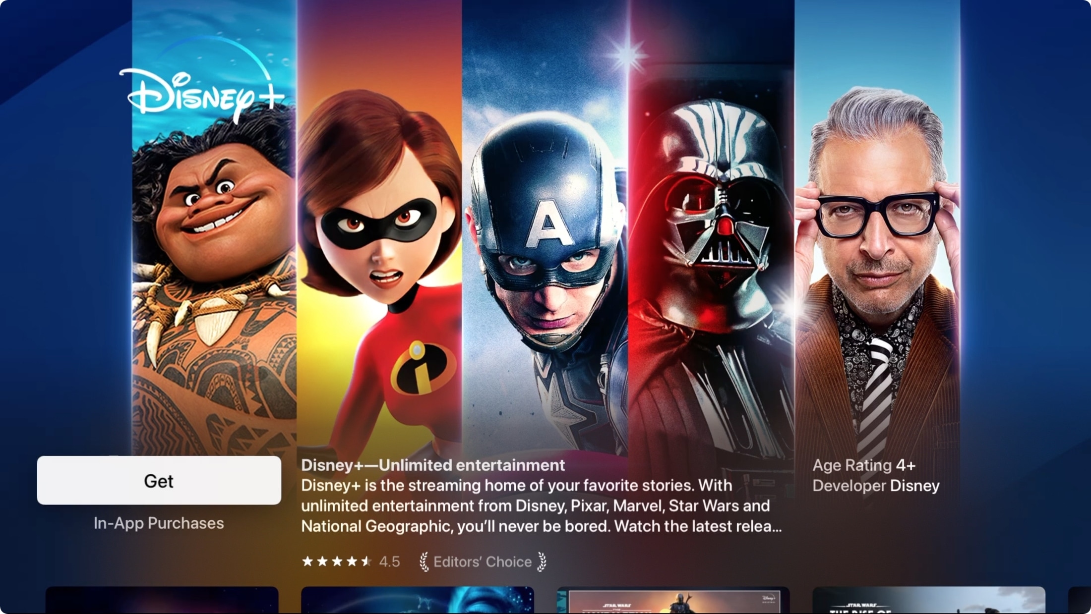 App Store Disney Plus Apple TV