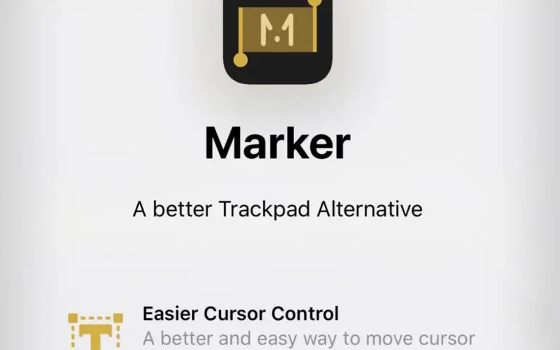 Marker migliora l'esperienza utente della modifica del testo su iOS
