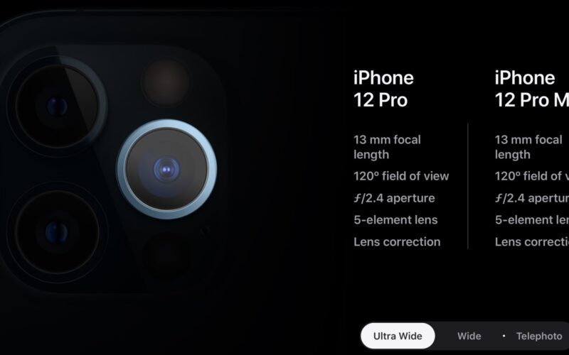 iPhone 13 migliorerà gli scatti in condizioni di scarsa illuminazione che scatti con la fotocamera ultragrandangolare