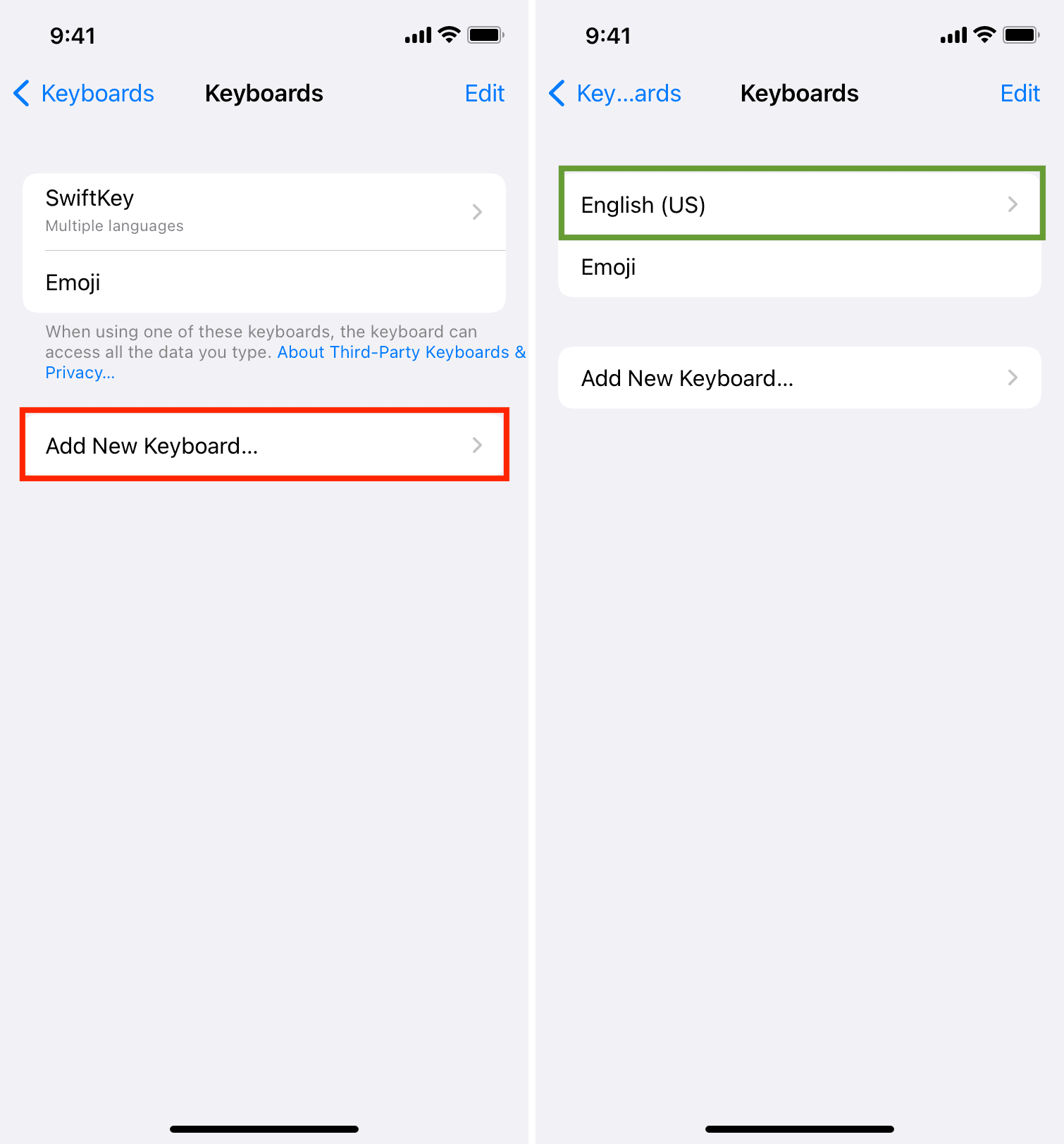 Aggiungi la tastiera Apple al tuo iPhone