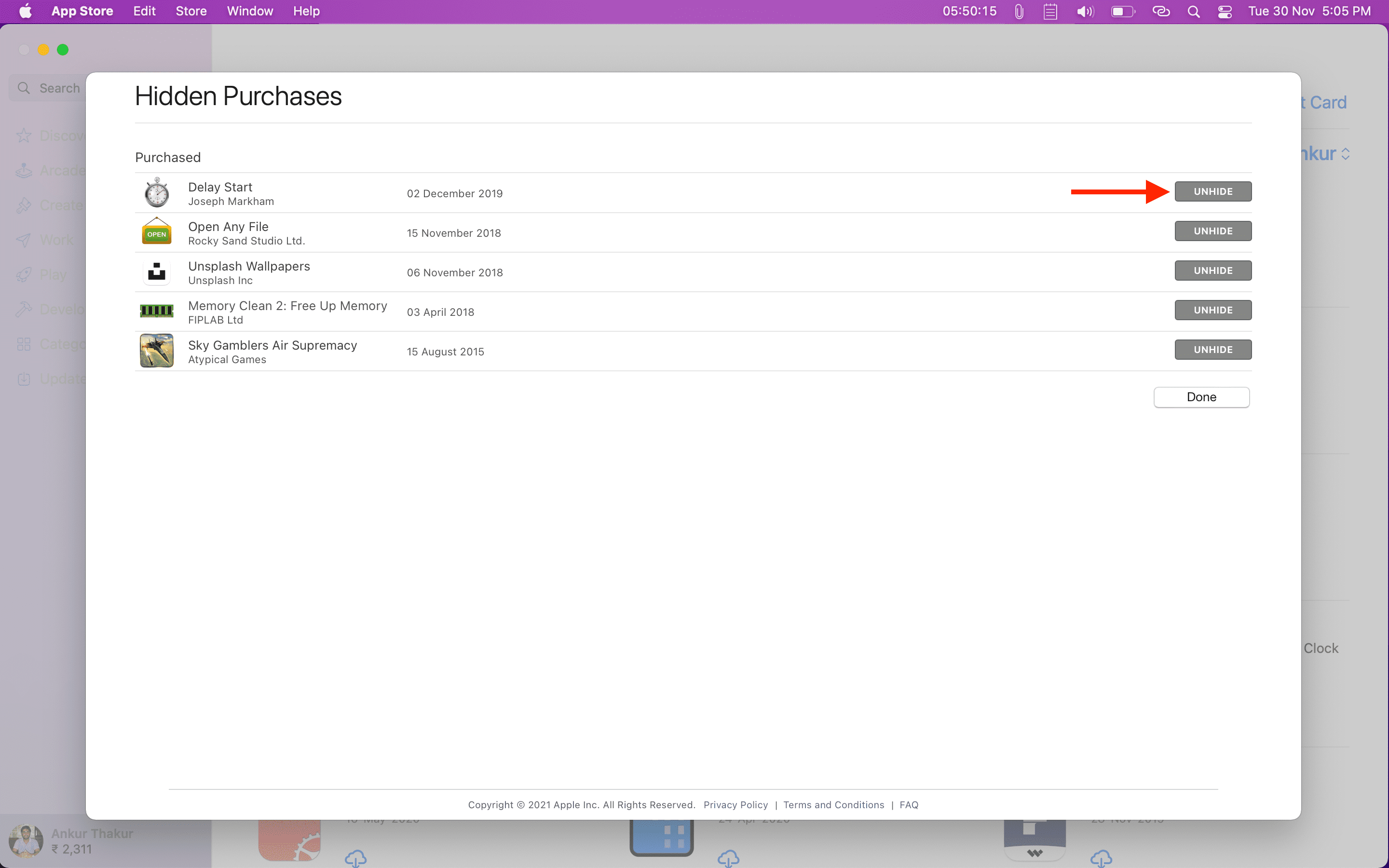 Scopri l'app sul Mac App Store