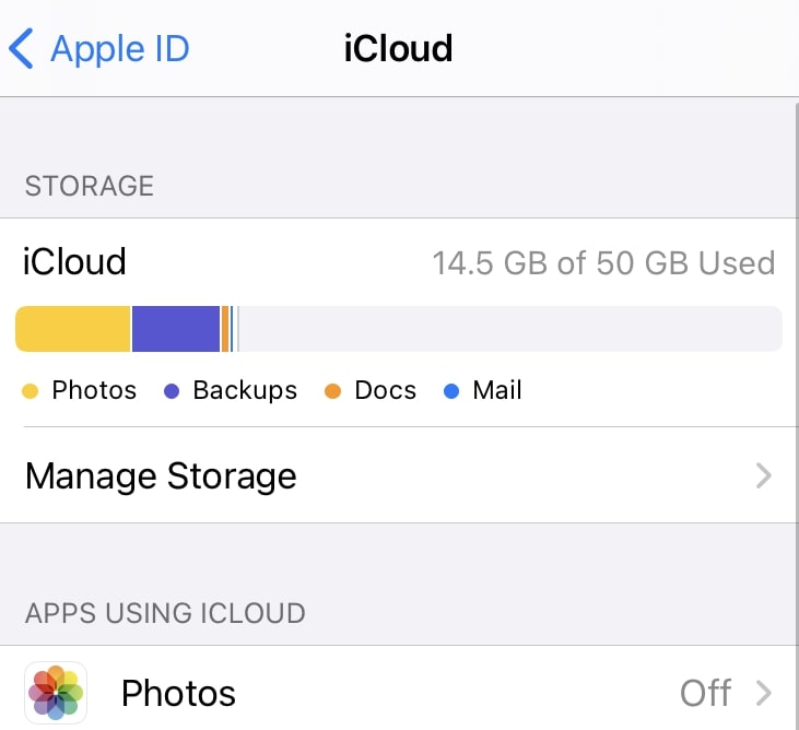 foto di iCloud