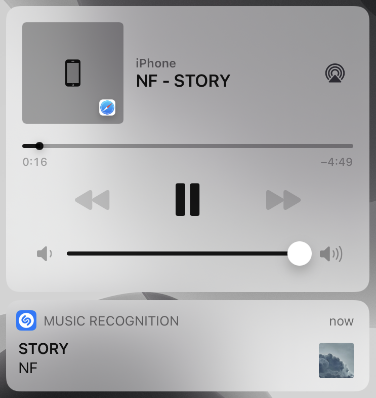 Riconoscimento della musica Shazam