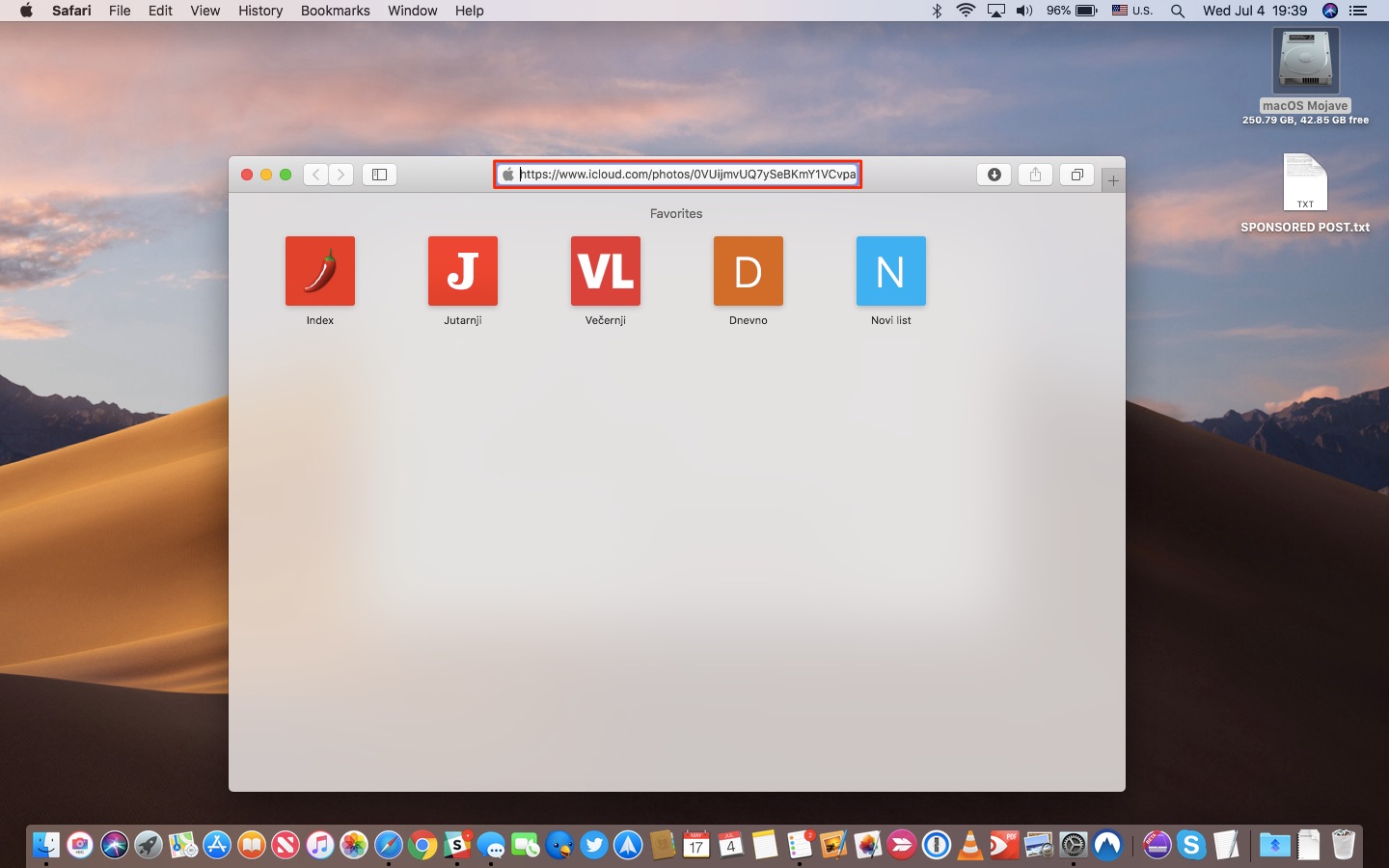 Condividi le foto dell'iPhone: le persone su piattaforme non Apple possono aprire un collegamento di condivisione multimediale di iCloud.com nel proprio browser