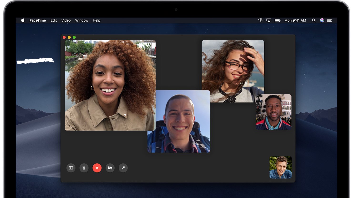 gruppo FaceTime su Mac