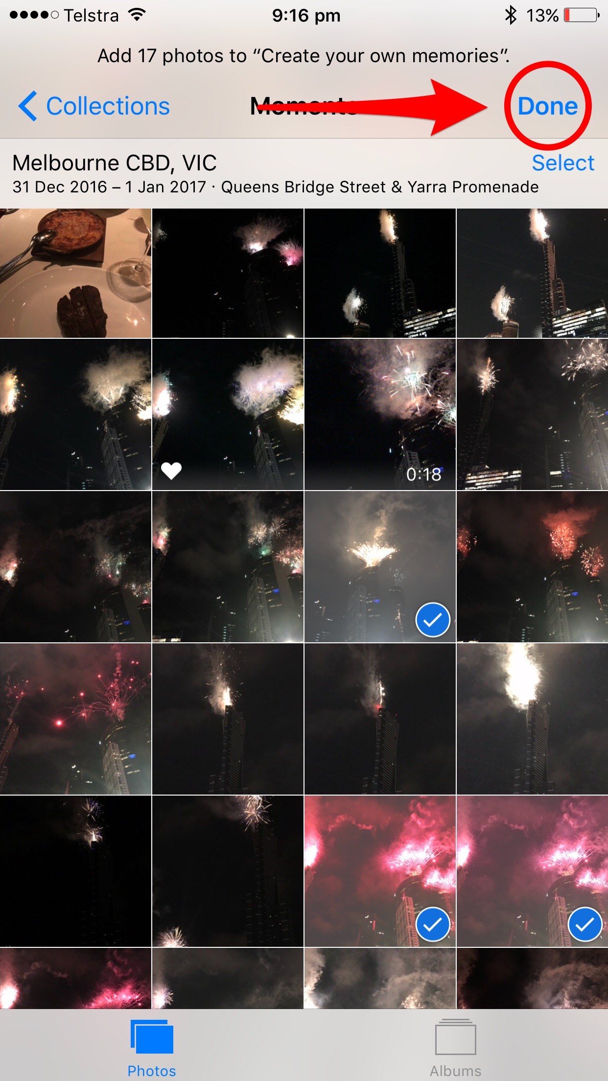 Creazione dell'album fotografico per Memorie completata