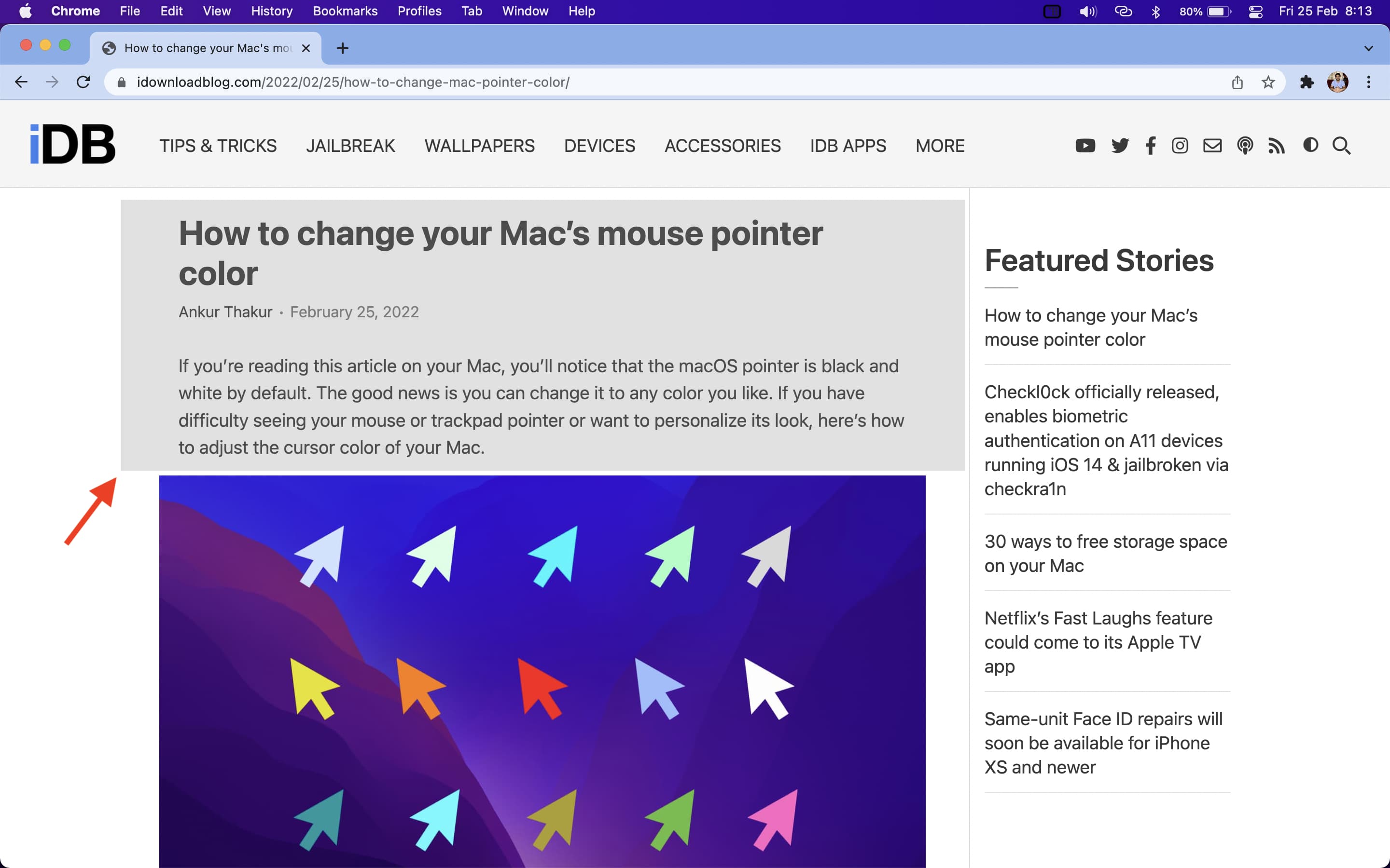 Evidenzia e acquisisci screenshot su Mac
