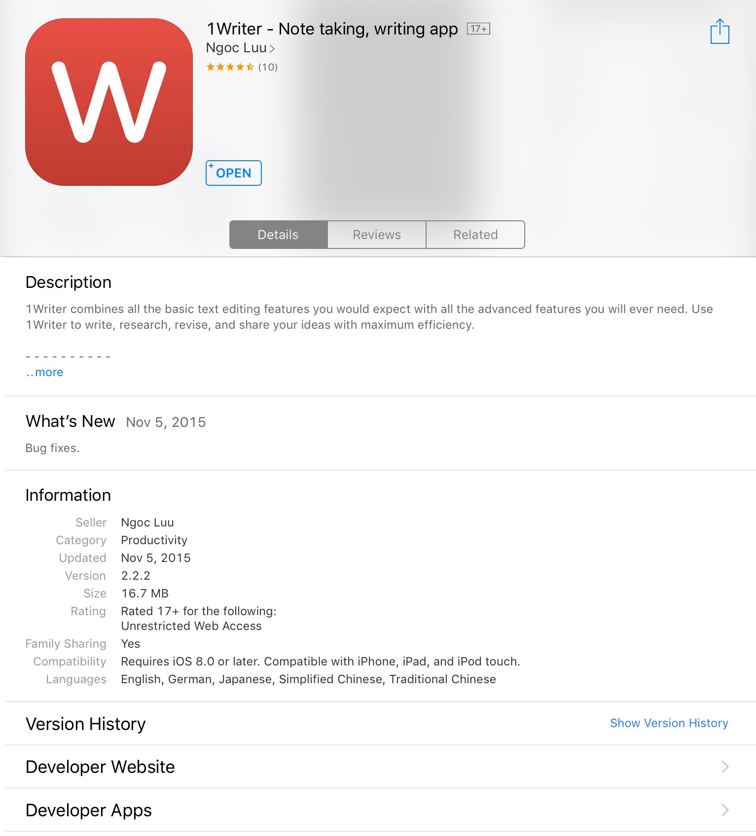 scarica nuovamente l'App Store