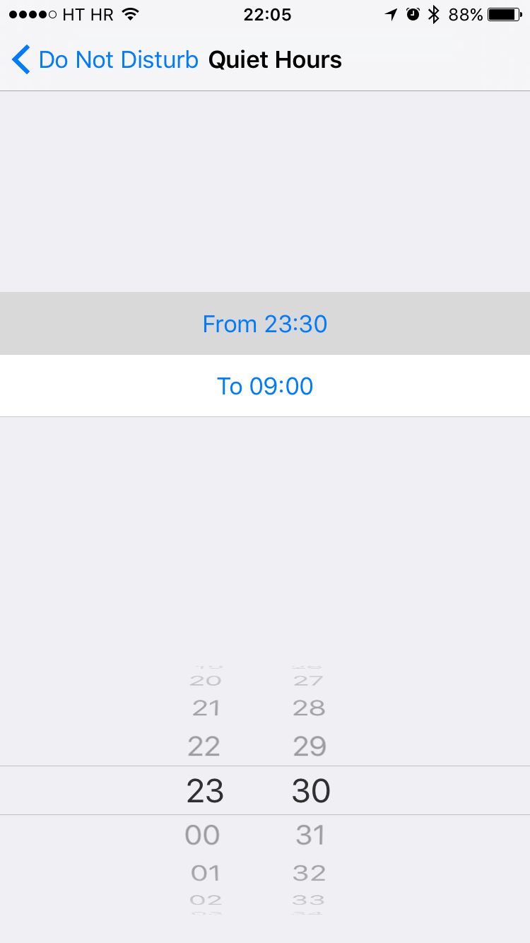 Come programmare lo screenshot 003 di Non disturbare per iPhone