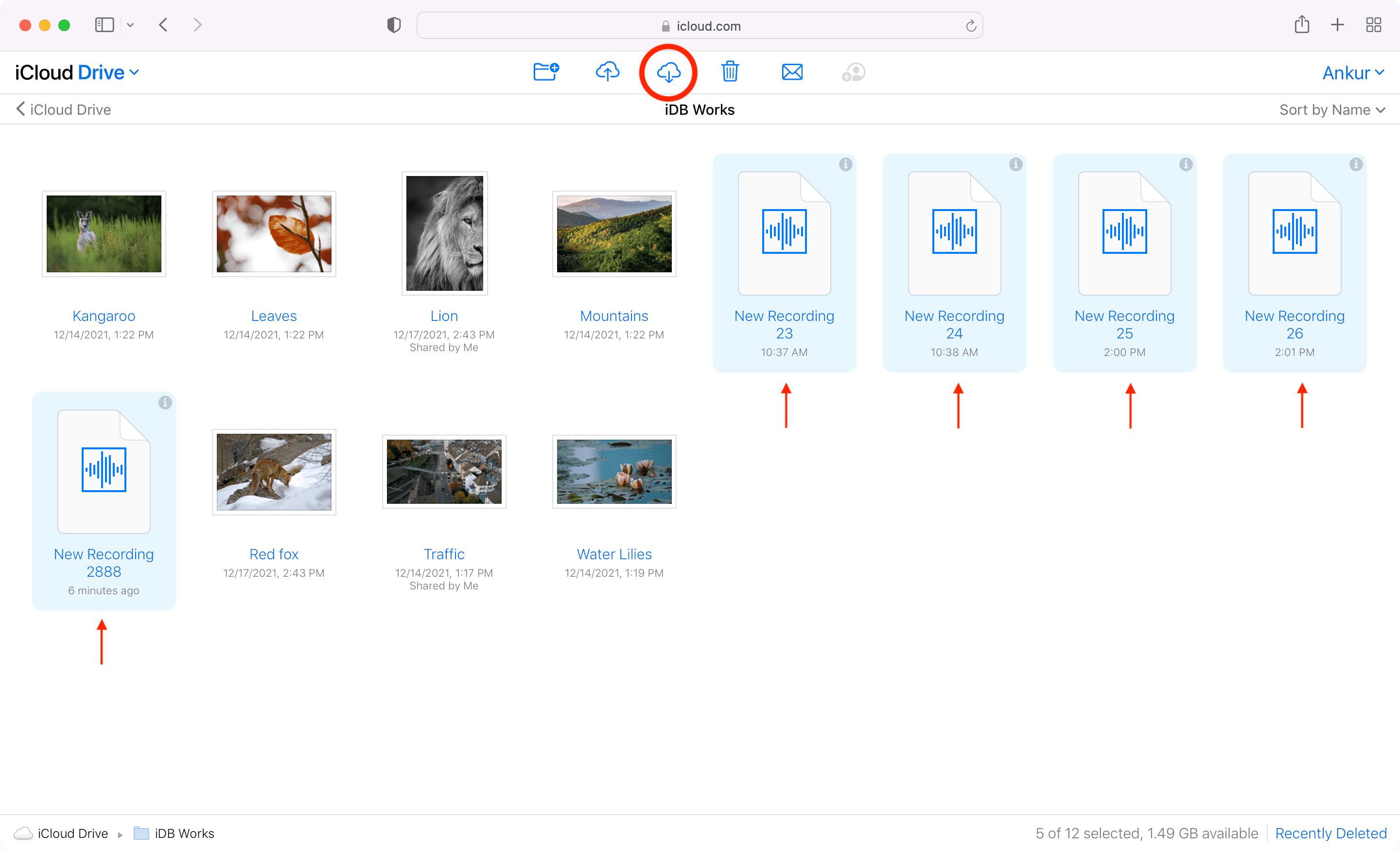 Ottieni memo vocali iPhone su PC Windows