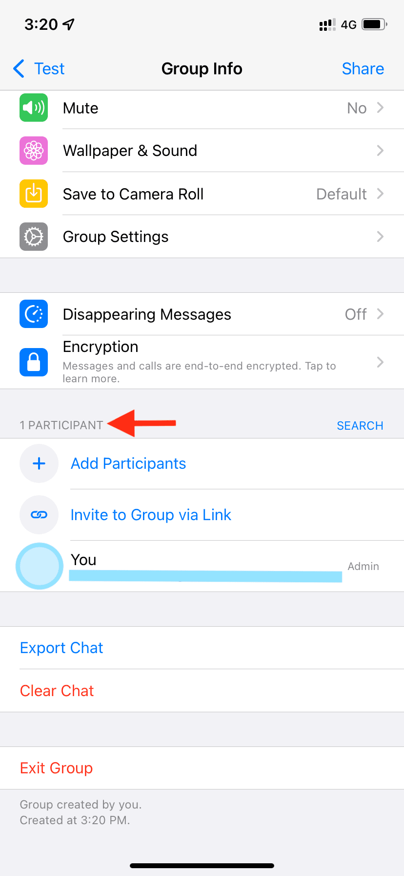 Bloccato su WhatsApp