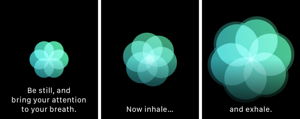 App Respira su Apple Watch