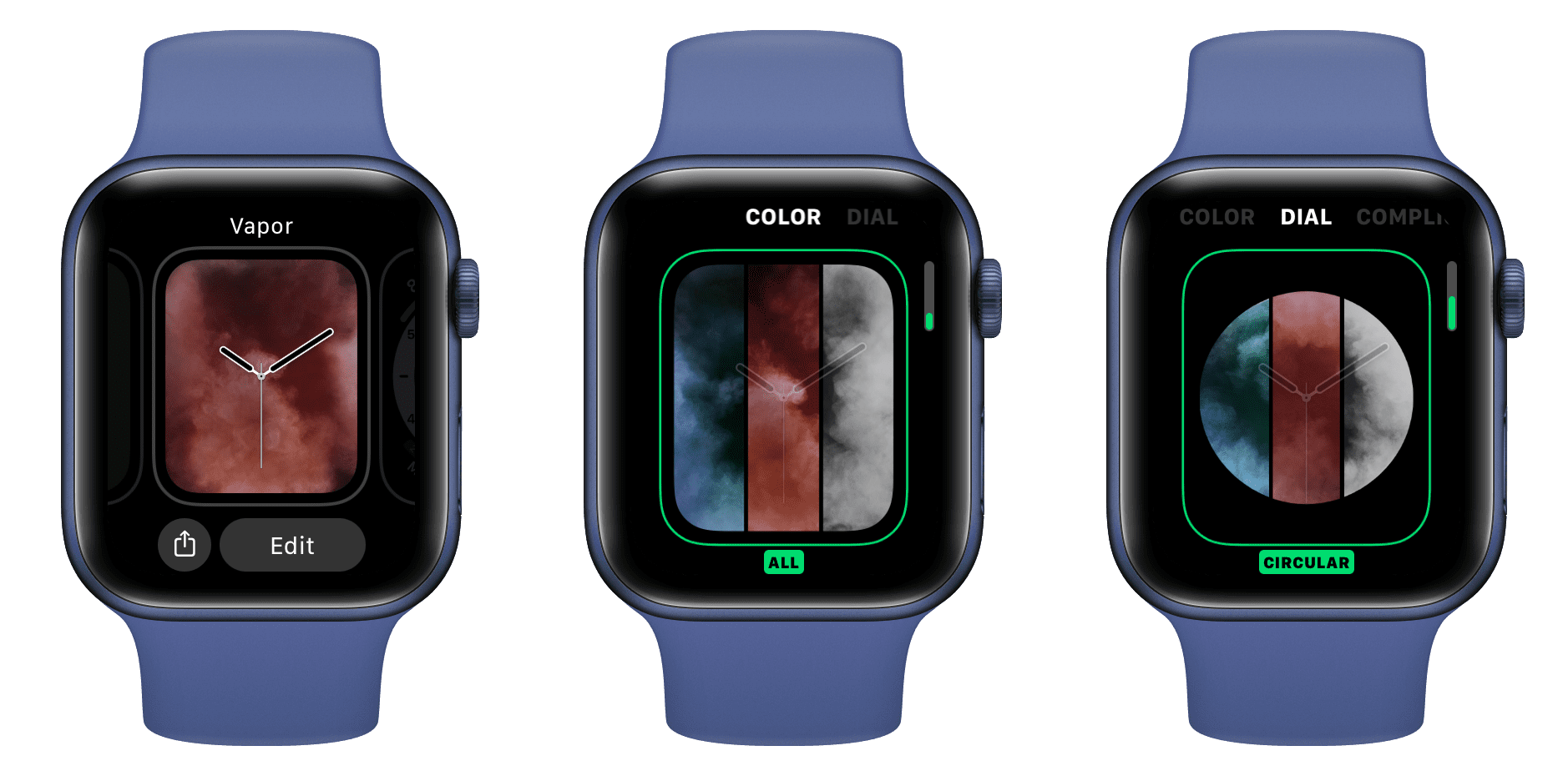 Modifica il quadrante attuale su Apple Watch