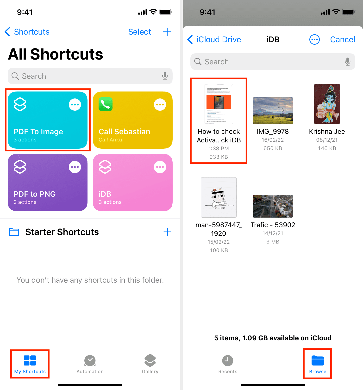 Collegamento da PDF a immagine iOS su iPhone per convertire PDF in JPG o PNG