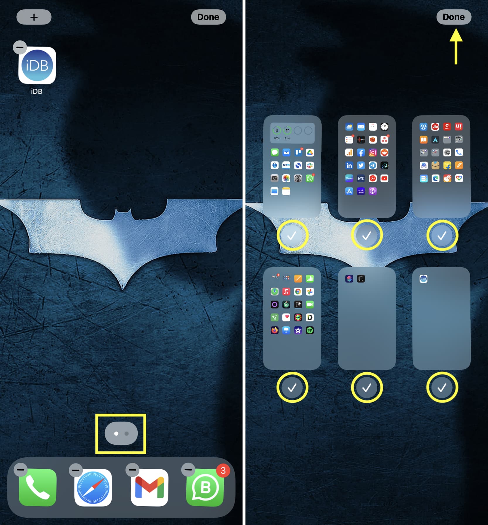 Recupera le pagine nascoste della schermata iniziale di iOS