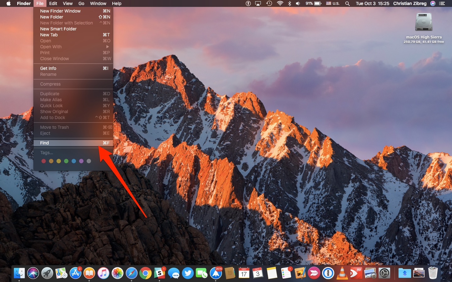 come trovare screenshot su mac con finder