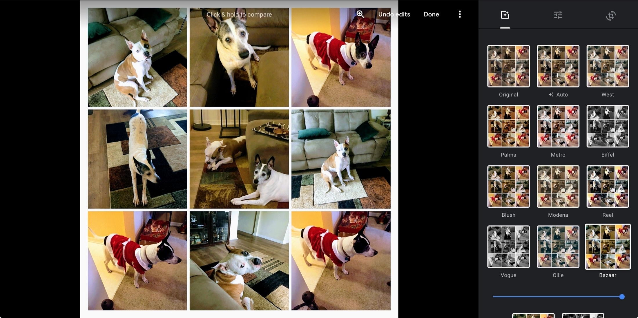 Google Foto Filtro Collage Web