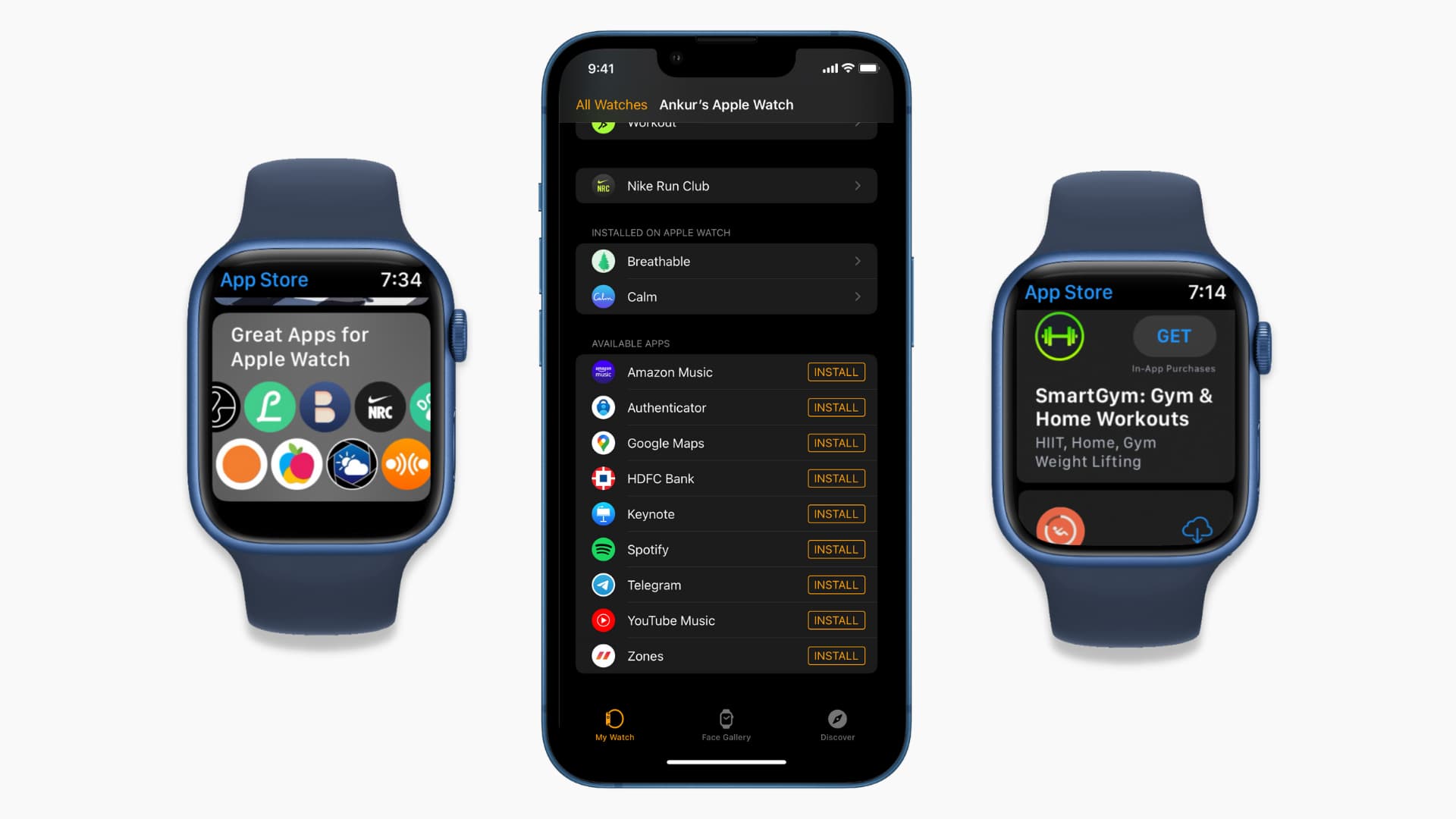 Scarica app su Apple Watch