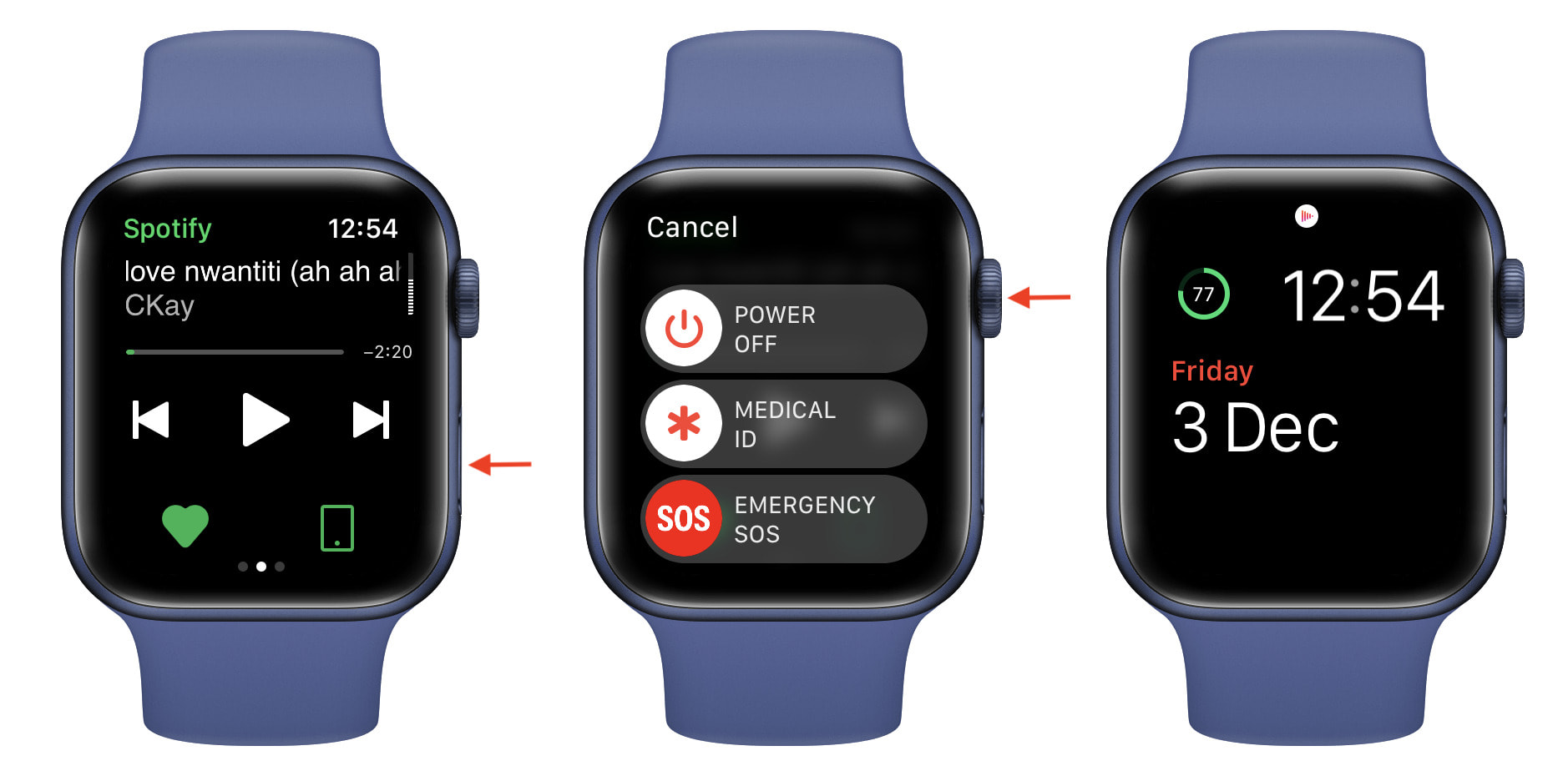 Forza l'uscita dalle app su Apple Watch