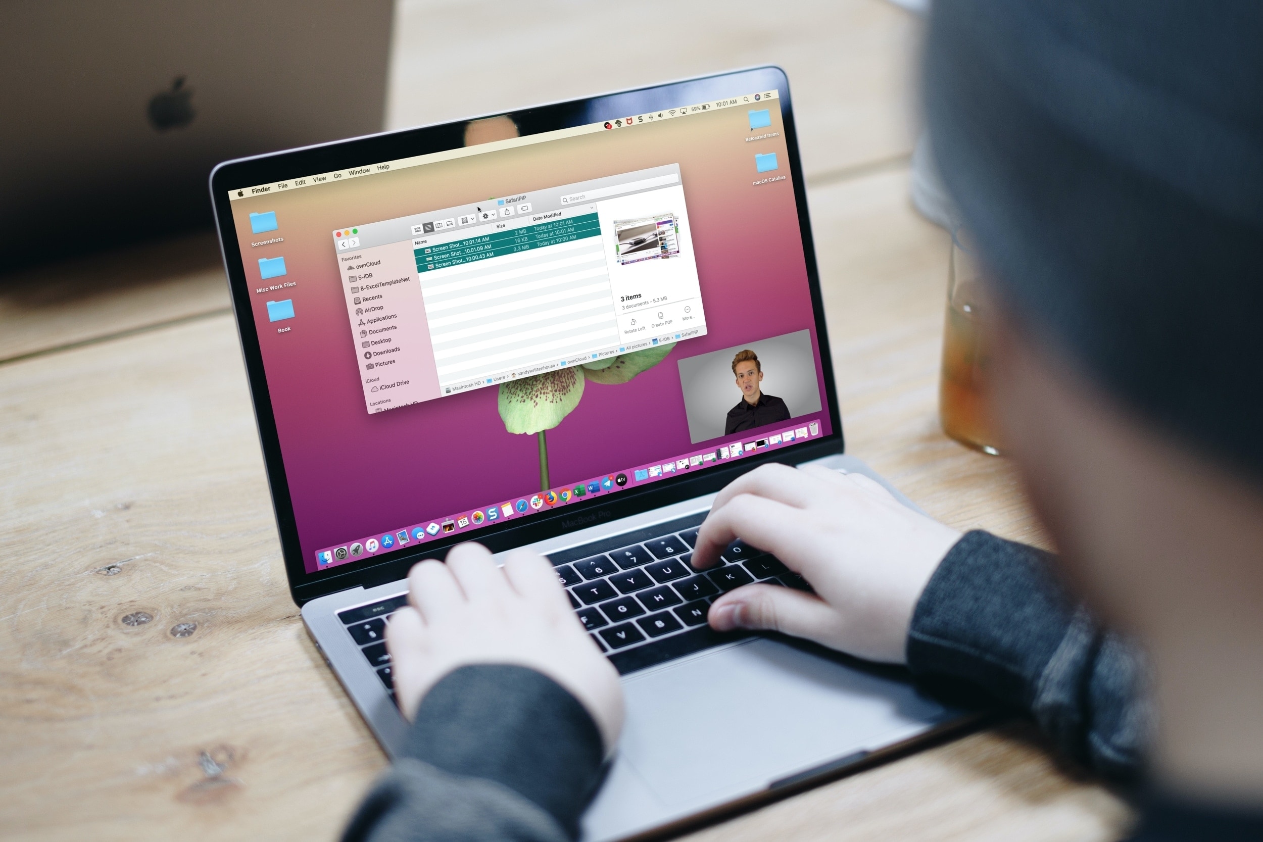 Finestra Picture-in-picture di Safari su Mac