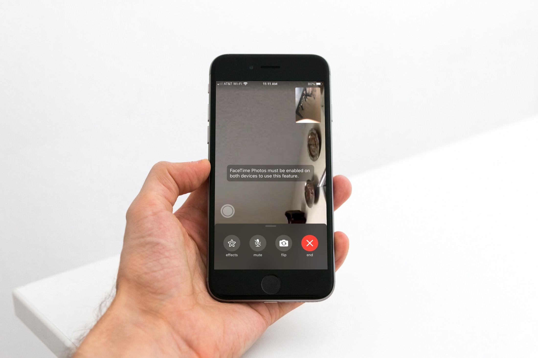 FaceTime disabilitato Live Photo iPhone