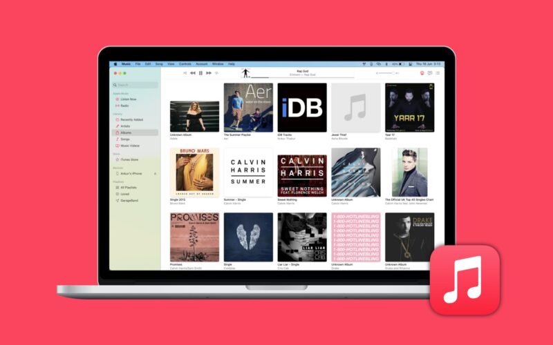 Come aggiungere le copertine degli album mancanti nell'app Musica su Mac