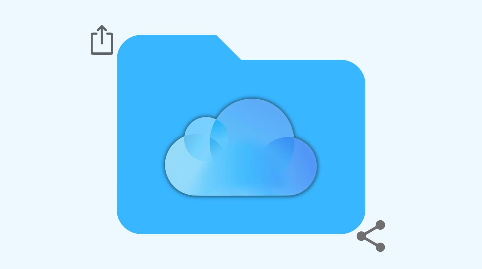 Condividi le cartelle di iCloud