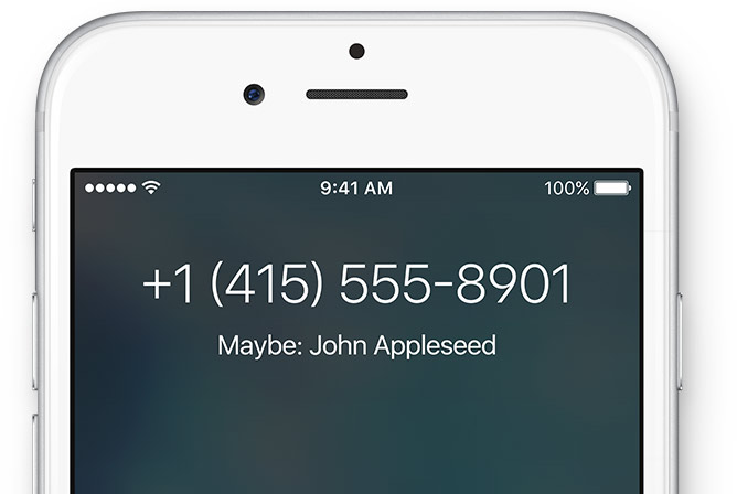iOS 9 Contatti suggeriti che chiamano schermo iPhone teaser 001